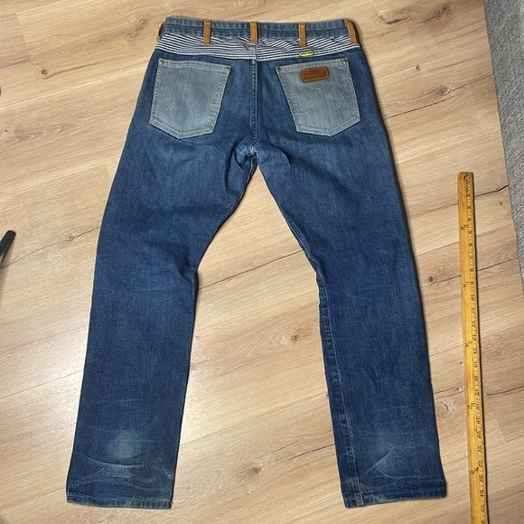 Peter Max Wangler Special Edition Denim Jeans Size 32 - Picture 2 of 9